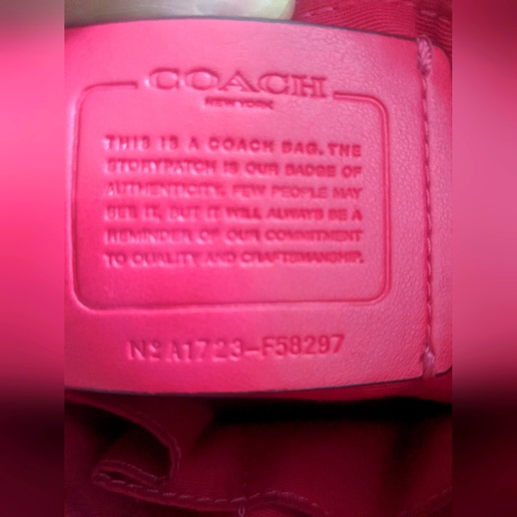 Coach Signature Zip File Crossbody Purse - Picture 3 of 13